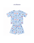 Cocohanee Wonderverse - Short Button Down Pajamas Jackpot Joy