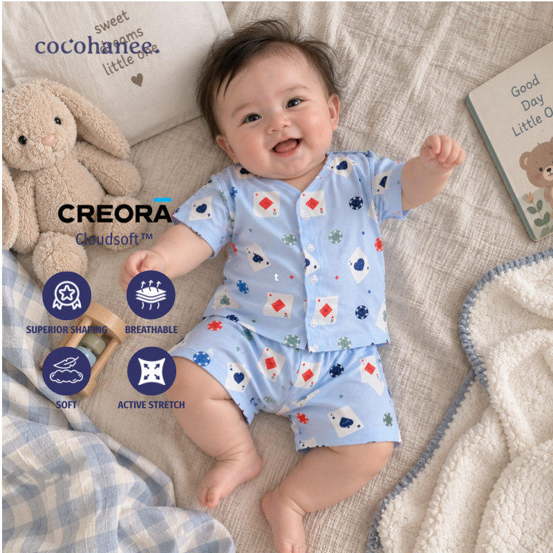 Cocohanee Wonderverse - Short Button Down Pajamas Jackpot Joy