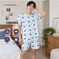Cocohanee Wonderverse - Lune Short Pajamas Fold Friends