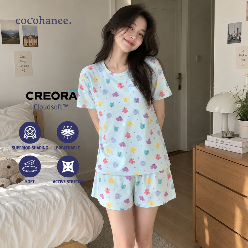 Cocohanee Wonderverse - Lune Short Pajamas Little Pieces