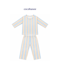 Cocohanee Classic Summer Vibe - Long Pajamas Coastal Play