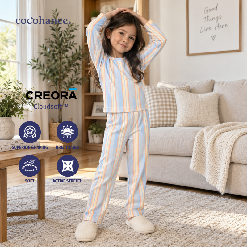 Cocohanee Classic Summer Vibe - Long Pajamas Coastal Play