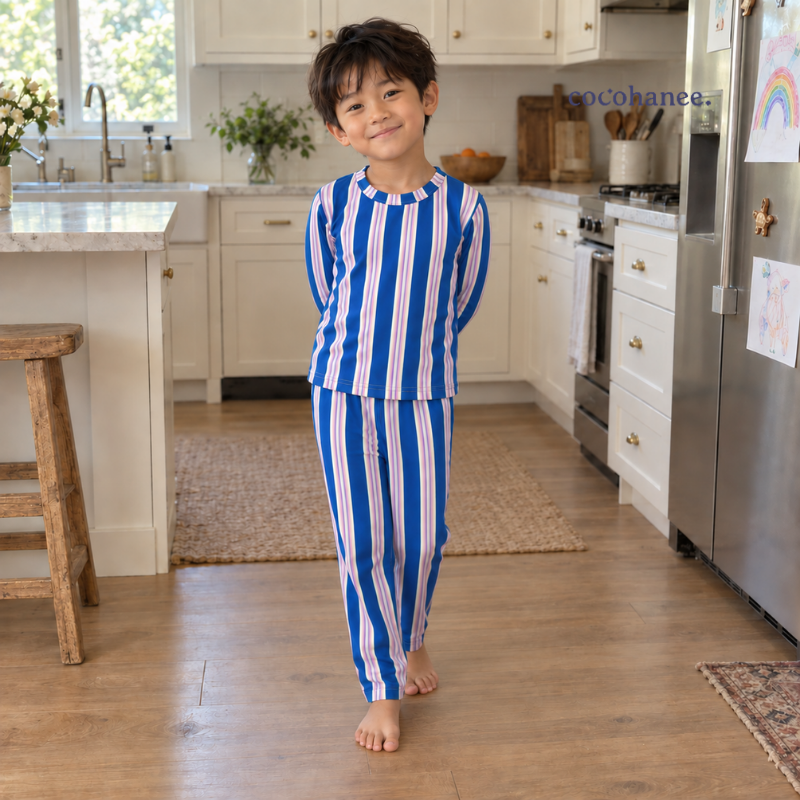 Cocohanee Classic Summer Vibe - Long Pajamas Candy
