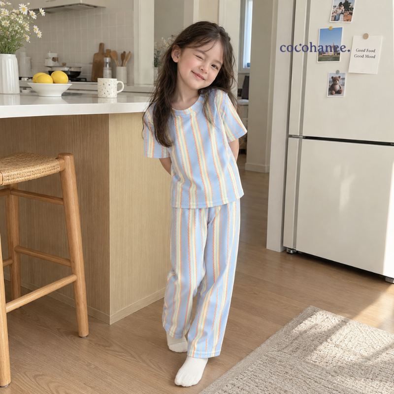 Cocohanee Classic Summer Vibe - Cozy Pajamas Coastal Play