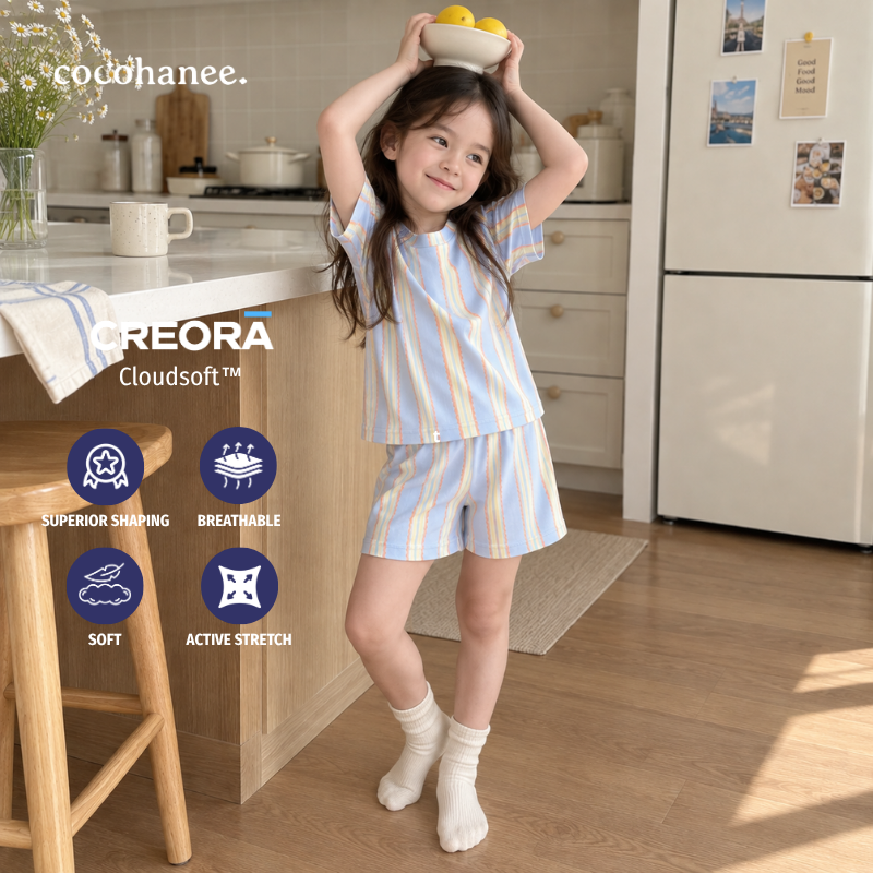 Cocohanee Classic Summer Vibe - Short Pajamas Coastal Play