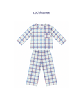 Cocohanee Classic Summer Vibe - Lune Long Pajamas Picnic Pop