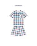 Cocohanee Classic Summer Vibe - Lune Short Pajamas Picnic Pop