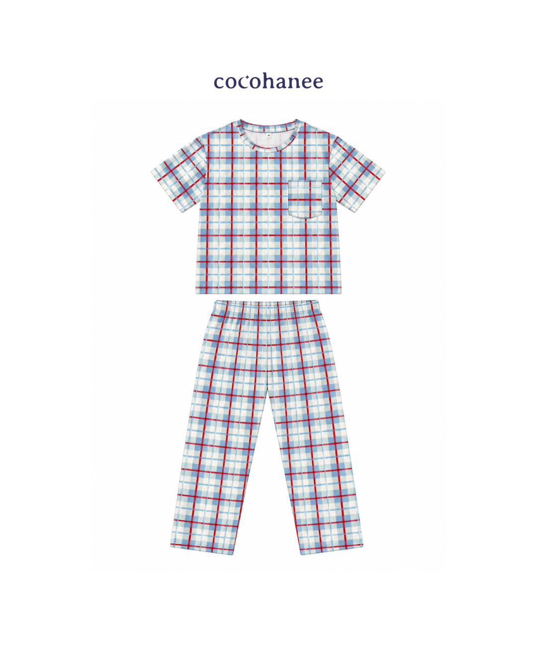Cocohanee Classic Summer Vibe - Lune Cozy Pajamas Picnic Pop