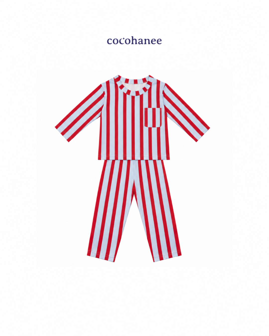Cocohanee Classic Summer Vibe - Lune Long Pajamas Mini Mood