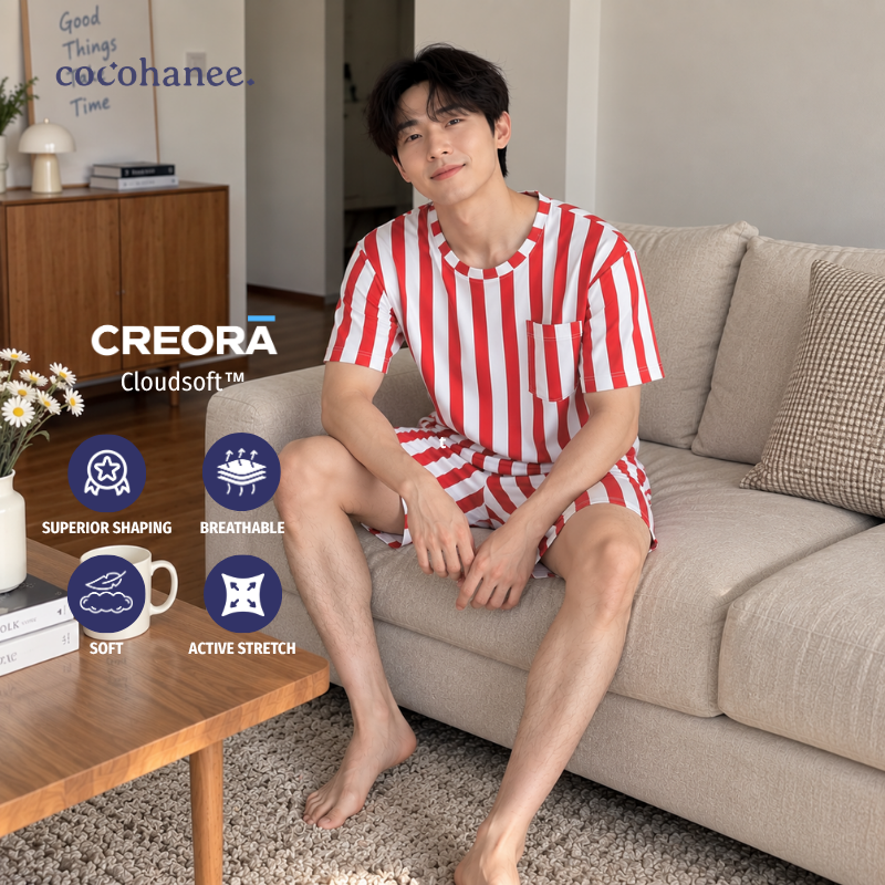 Cocohanee Classic Summer Vibe - Lune Short Pajamas Mini Mood