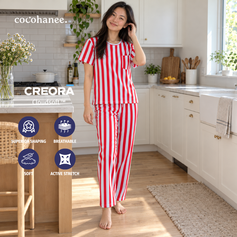 Cocohanee Classic Summer Vibe - Lune Cozy Pajamas Mini Mood