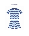 Cocohanee Classic Summer Vibe - Short Pajamas Jelly Wave