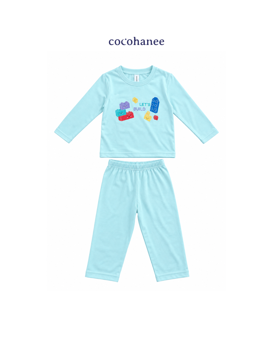 Cocohanee Classic Summer Vibe - Long Pajamas Mini Block