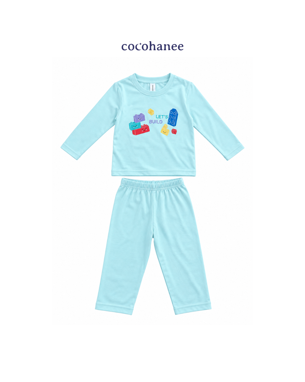 Cocohanee Classic Summer Vibe - Long Pajamas Mini Block