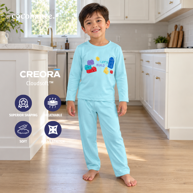 Cocohanee Classic Summer Vibe - Long Pajamas Mini Block