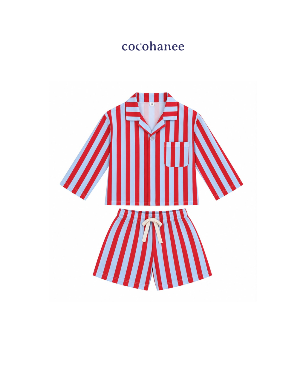 Cocohanee Classic Summer Vibe - Lune Oversize Chill Pajamas Mini Mood