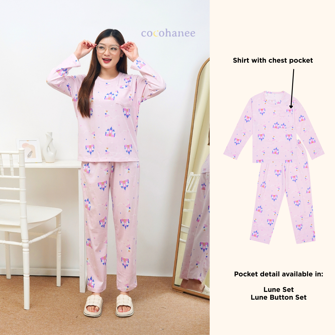 Bundle of 2 - Lune Short - Piyama Tidur Dewasa