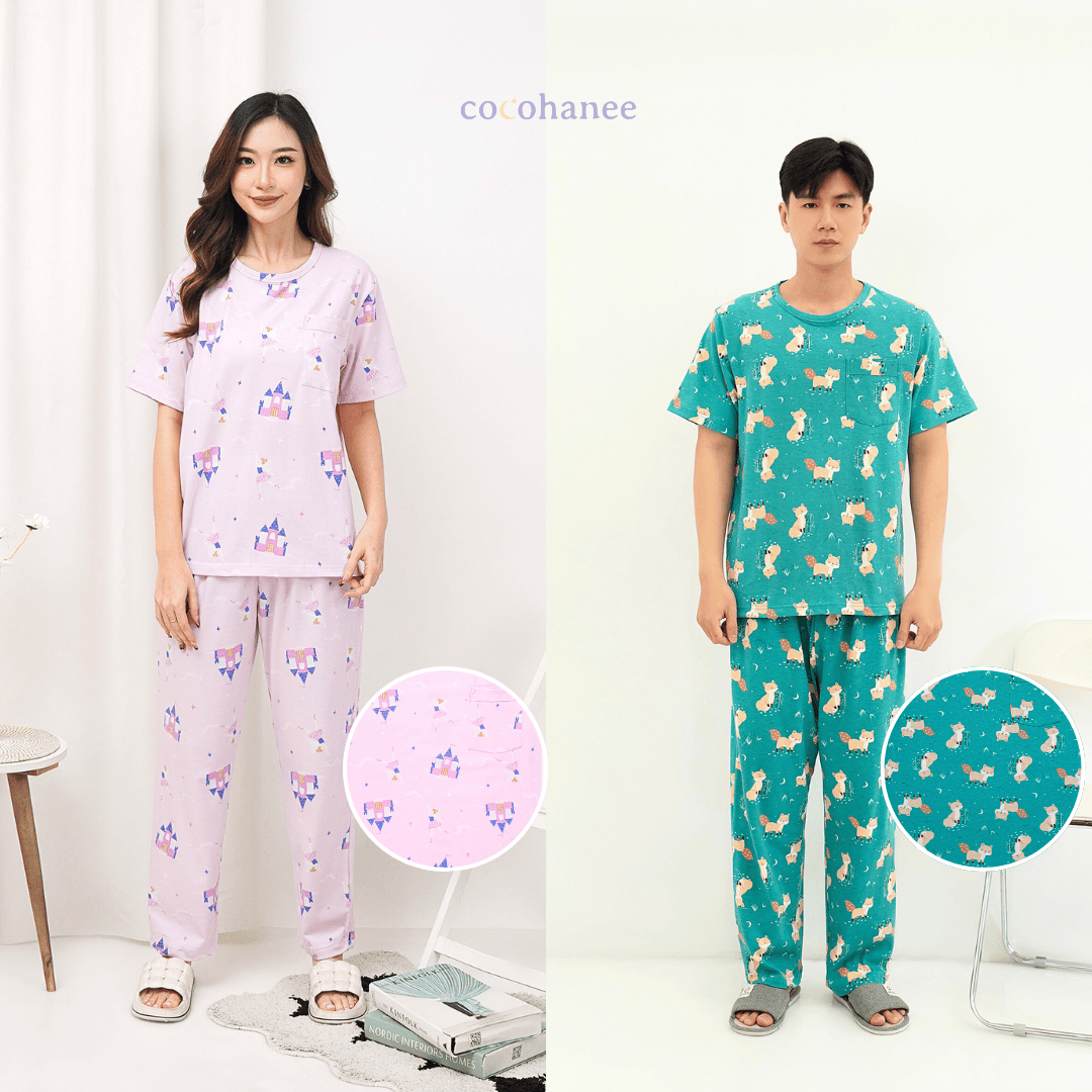 Bundle of 2 - Lune Cozy - Piyama Tidur Dewasa