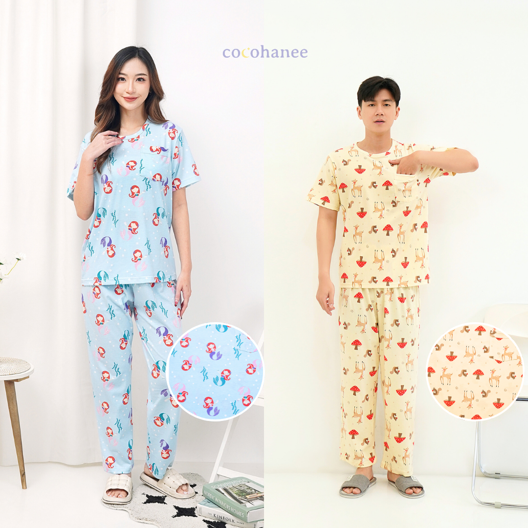 Bundle of 2 - Lune Cozy - Piyama Tidur Dewasa