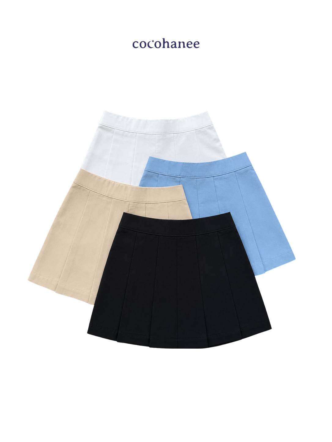 Cocohanee - Essentials Pleats Skort