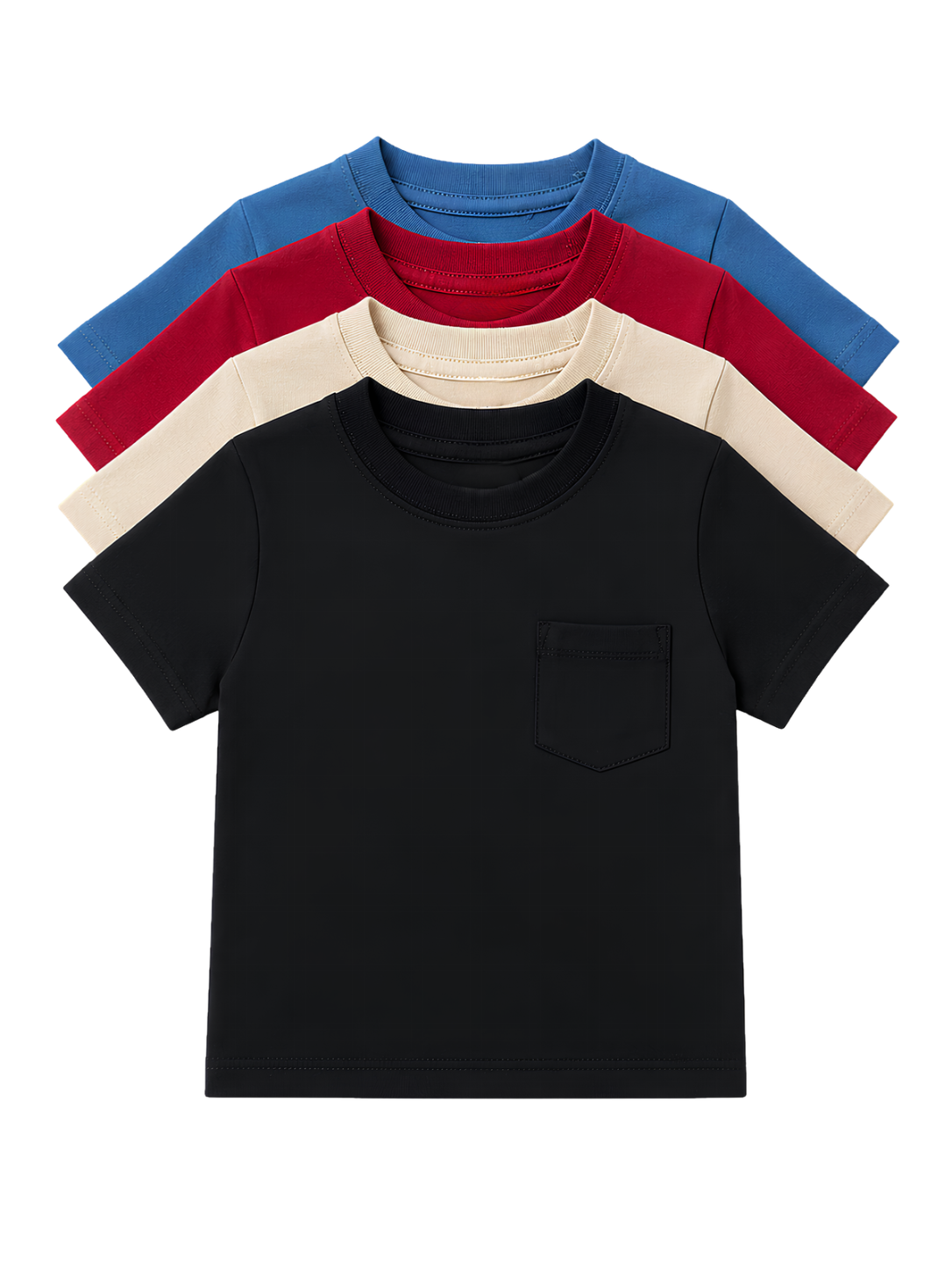 Cocohanee - Basic Pocket Tee - Baju Atasan Anak