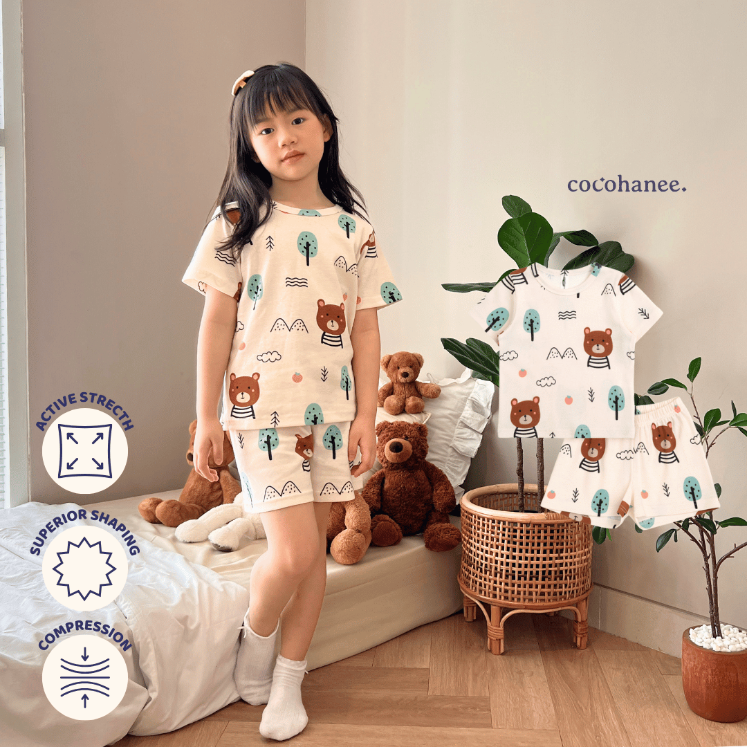 Bears - Short Pajamas - Piyama Tidur Anak