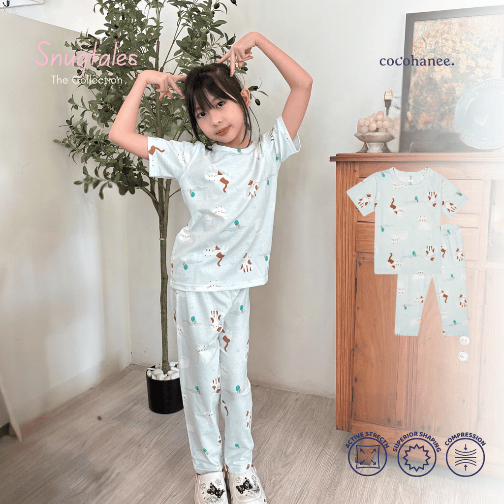 Cocohanee - Cats Playground - Cozy Pajamas - Piyama Tidur Anak