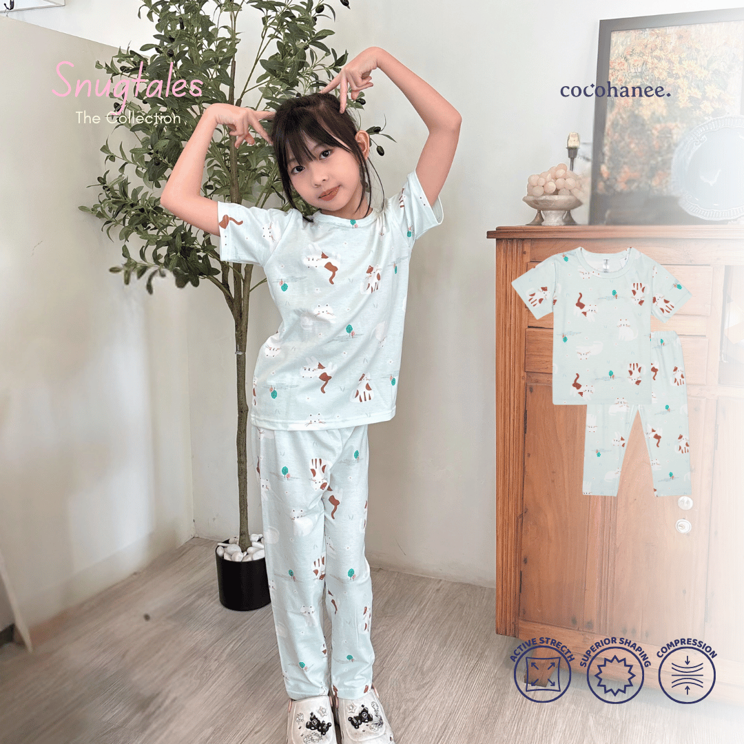 Cocohanee - Cats Playground - Cozy Pajamas - Piyama Tidur Anak