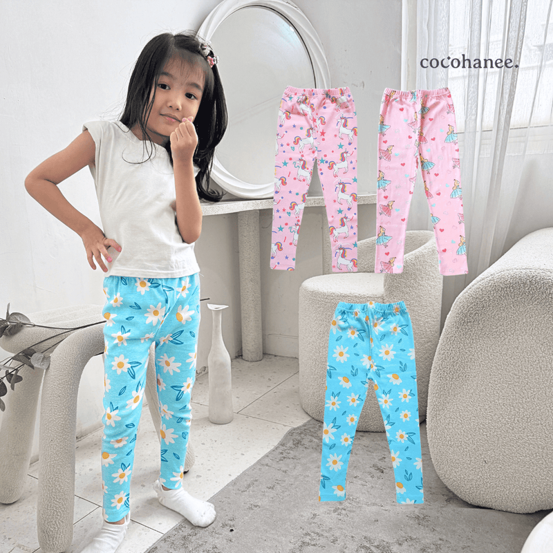 Cocohanee - Dreamland Legging Motif- Celana Legging Anak Motif