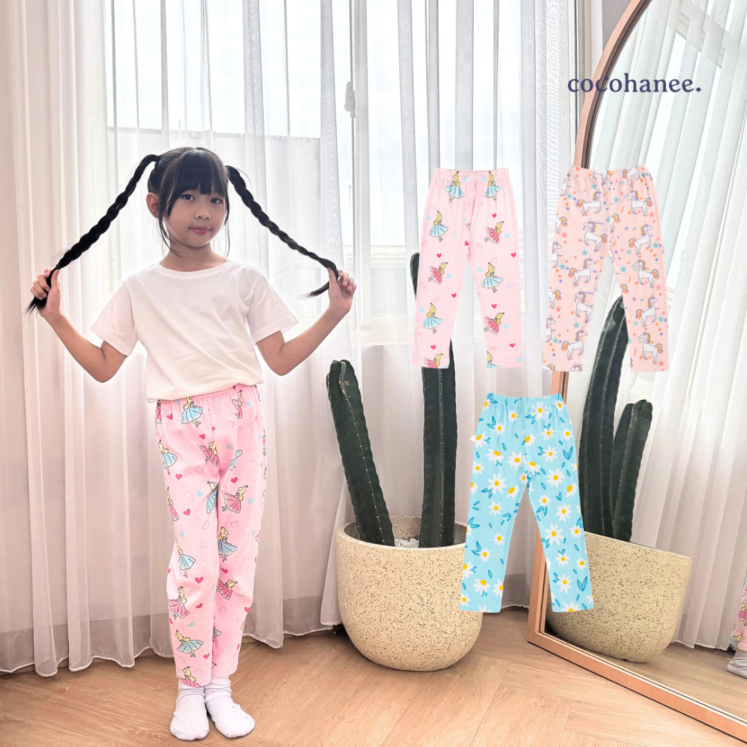 Cocohanee - Dreamland Long Pants- Kaos Lengan Panjang Anak Motif