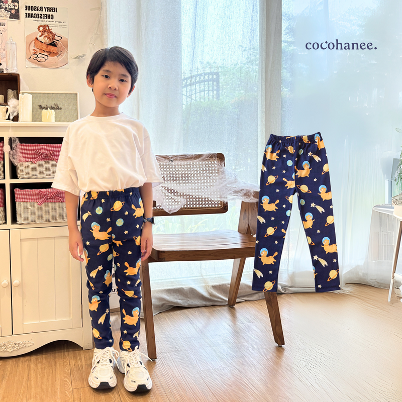 Cocohanee - Outer Space Legging Motif- Celana Legging Anak Motif