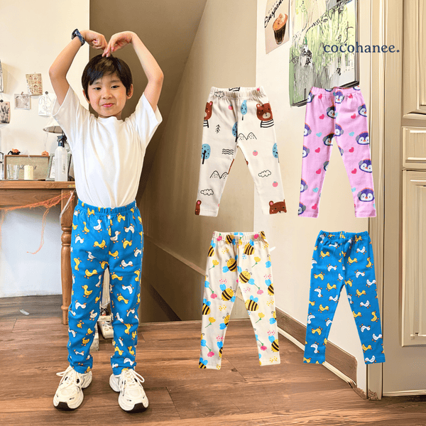 Cocohanee - Zoo Paradise Legging Motif- Celana Legging Anak Motif