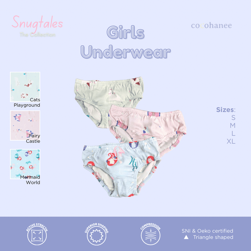 Sparks Land Underwear Set - Celana Dalam Anak Perempuan