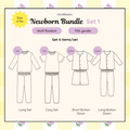 Newborn Bundle Set 1 - Setelan Piyama Tidur Anak Bayi
