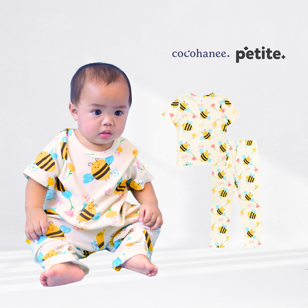Cocohanee - Morning Bee Baby Cozy Pajamas - Piyama Tidur Bayi