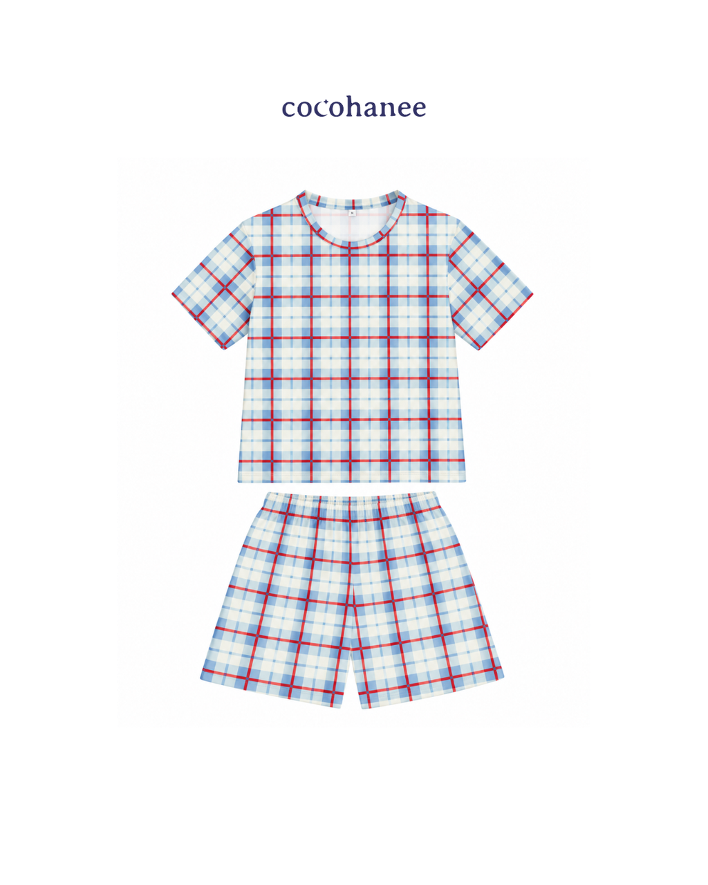 Cocohanee Classic Summer Vibe - Short Pajamas Picnic Pop