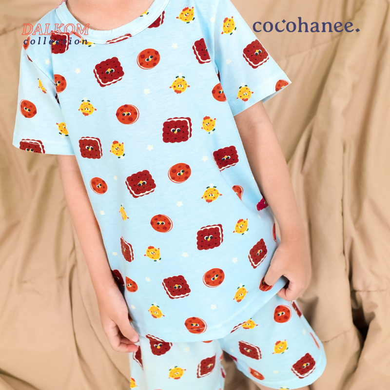 Mr. Wafer - Short Pajamas - Piyama Tidur Anak