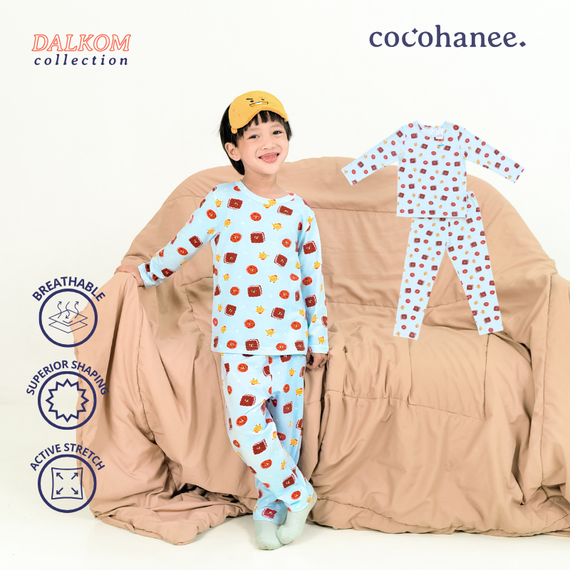 Mr. Wafer - Long Pajamas - Piyama Tidur Anak