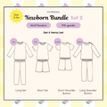 Newborn Bundle Set 2 - Setelan Piyama Tidur Anak Bayi