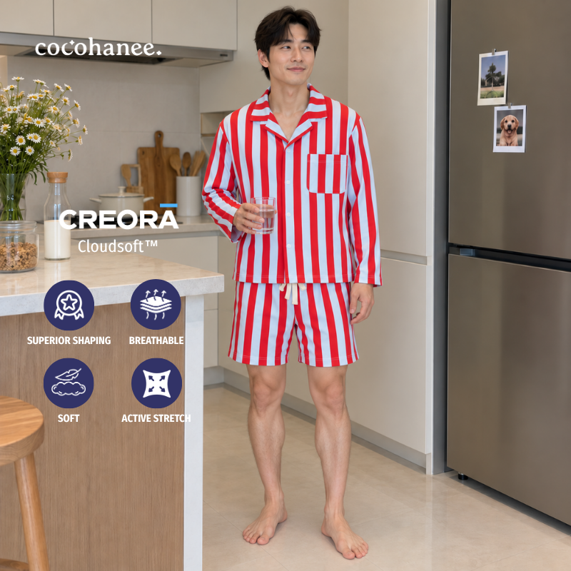 Cocohanee Classic Summer Vibe - Lune Oversize Chill Pajamas Mini Mood