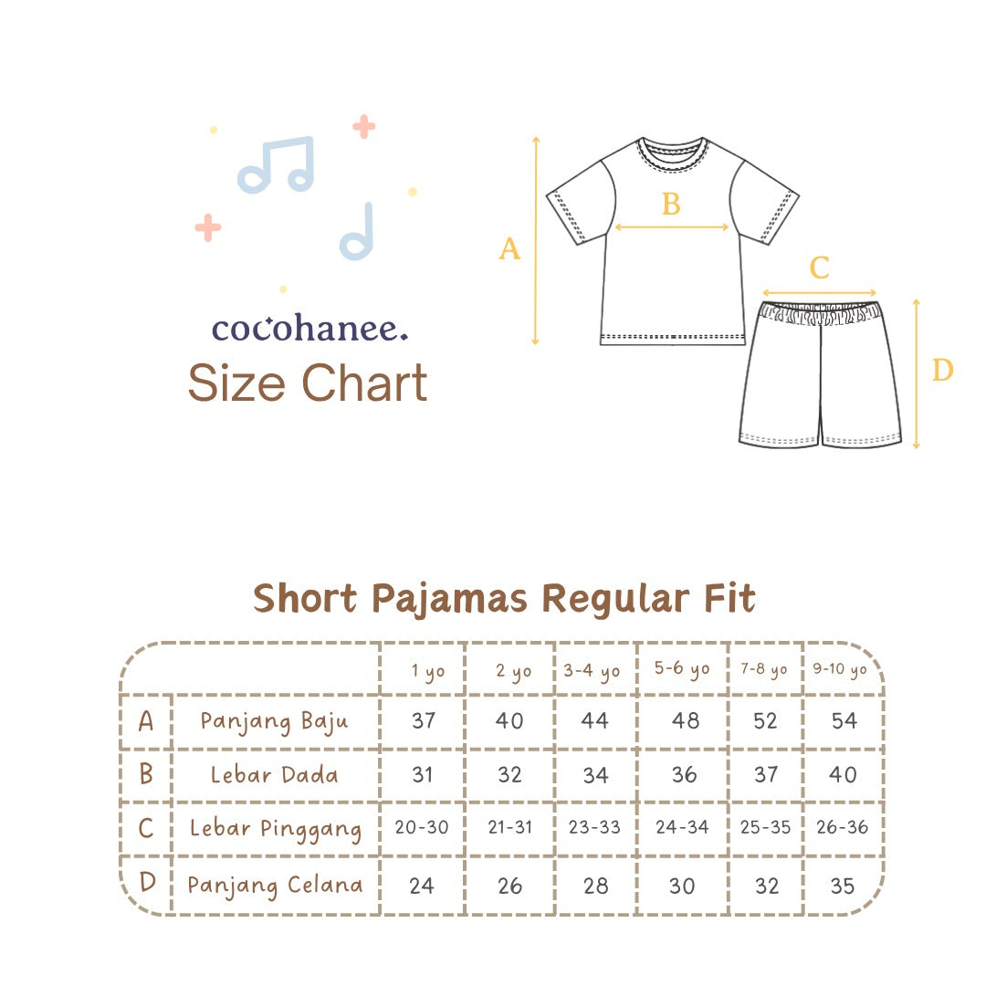 Cocohanee Wonderverse - Short Pajamas Pip Party