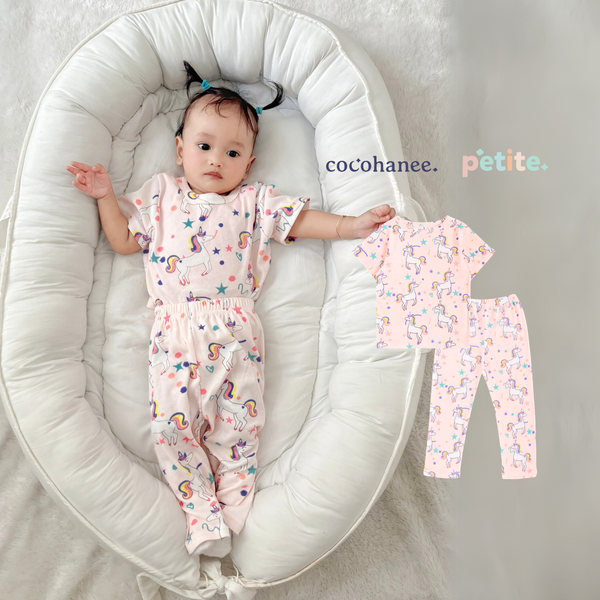 Cocohanee - Dreamy Unicorn Baby Cozy Pajamas - Piyama Tidur Bayi
