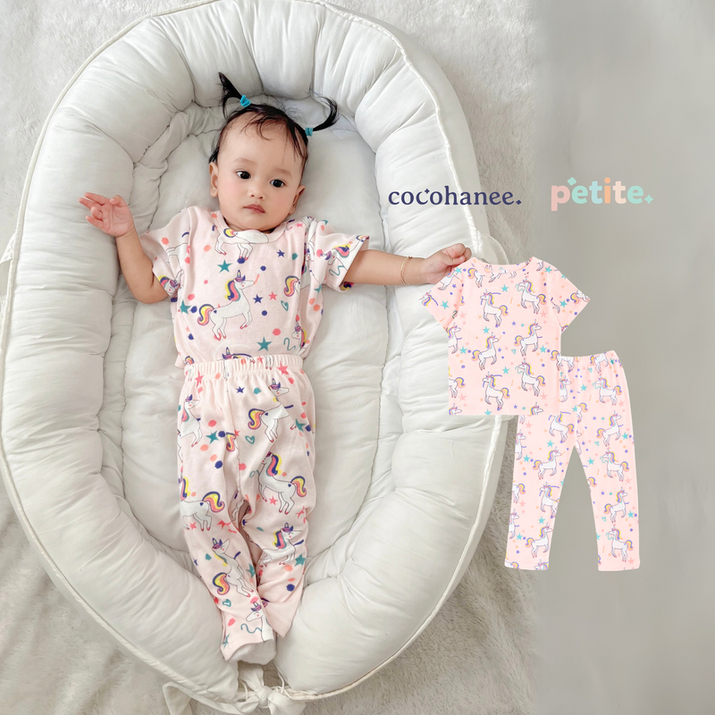 Cocohanee - Dreamy Unicorn Baby Cozy Pajamas - Piyama Tidur Bayi