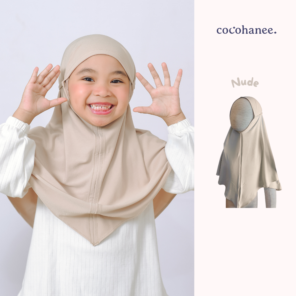 Cocohanee - Hanee Bergo Hijab - Jilbab Tali Anak Instan