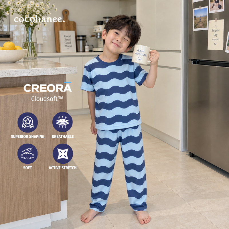 Cocohanee Classic Summer Vibe - Cozy Pajamas Jelly Wave