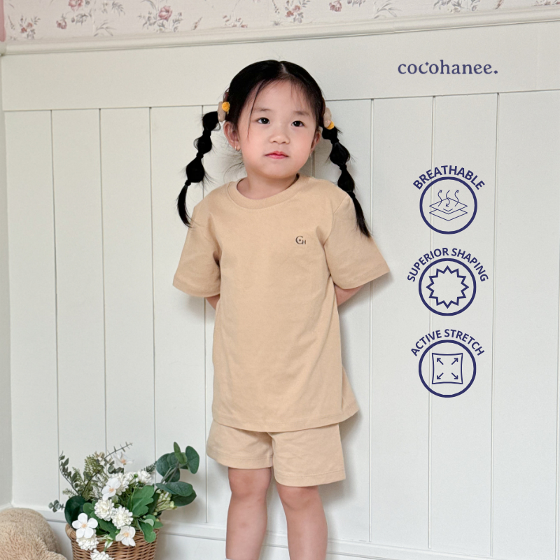 Cocohanee - Essentials Signature Short Set - Setelan Anak
