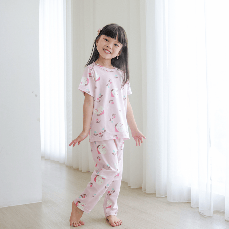 Cocohanee - Butterflies Cozy Pajamas - Piyama Tidur Anak