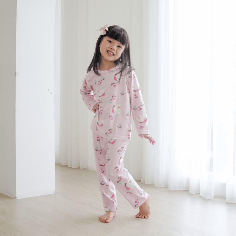 Cocohanee - Butterflies Long Pajamas - Piyama Tidur Anak