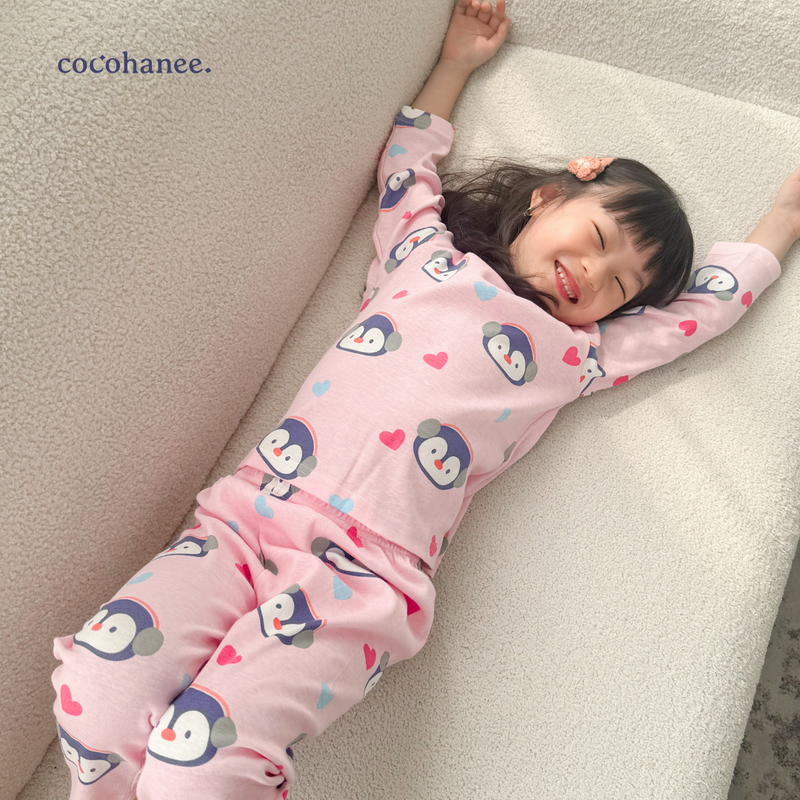 Cocohanee - Penguin In Love long Pajamas