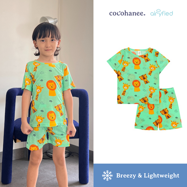 Cocohanee - Animal Frenzy Short Pajamas